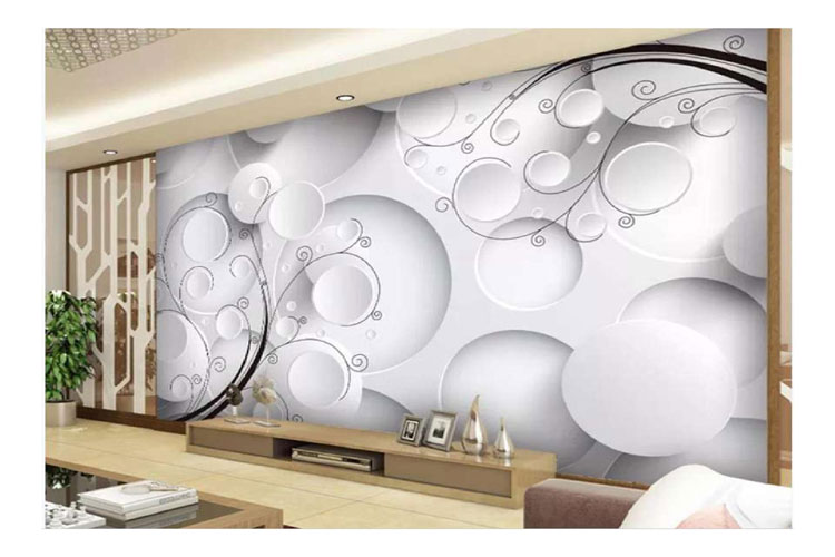 Custom 3D Wallpaper European Style Mural for Living Room in Pure Color Wall  Paper - China Wallpaper, Wall Paper | Made-in-China.com