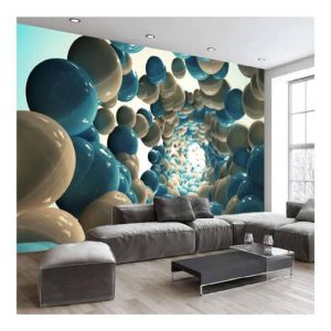 3D colorful balloons