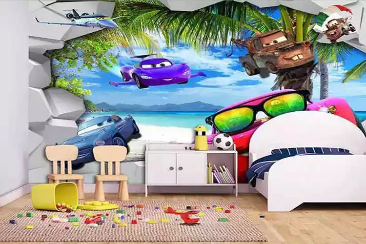 Wallpaper for Kids Room in Delhi {3D & Customized} - SNG Royal