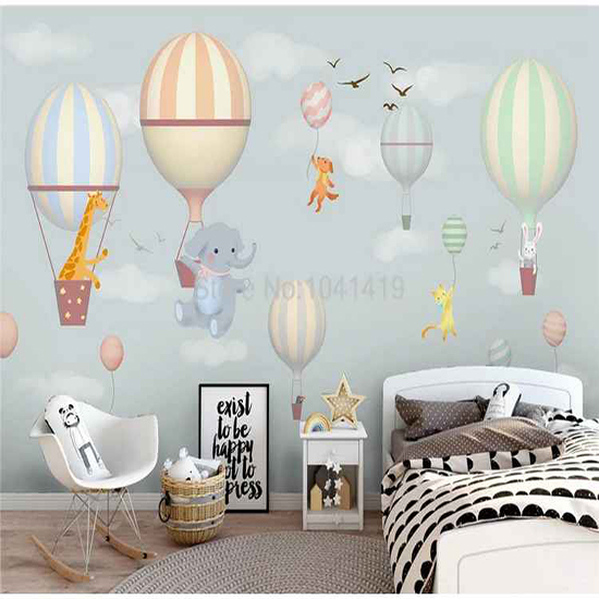 Hot Air Balloon Bunny Wallpaper